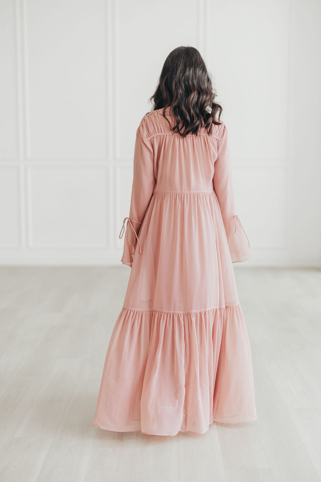 Sofia Abaya Set (Desert Rose)