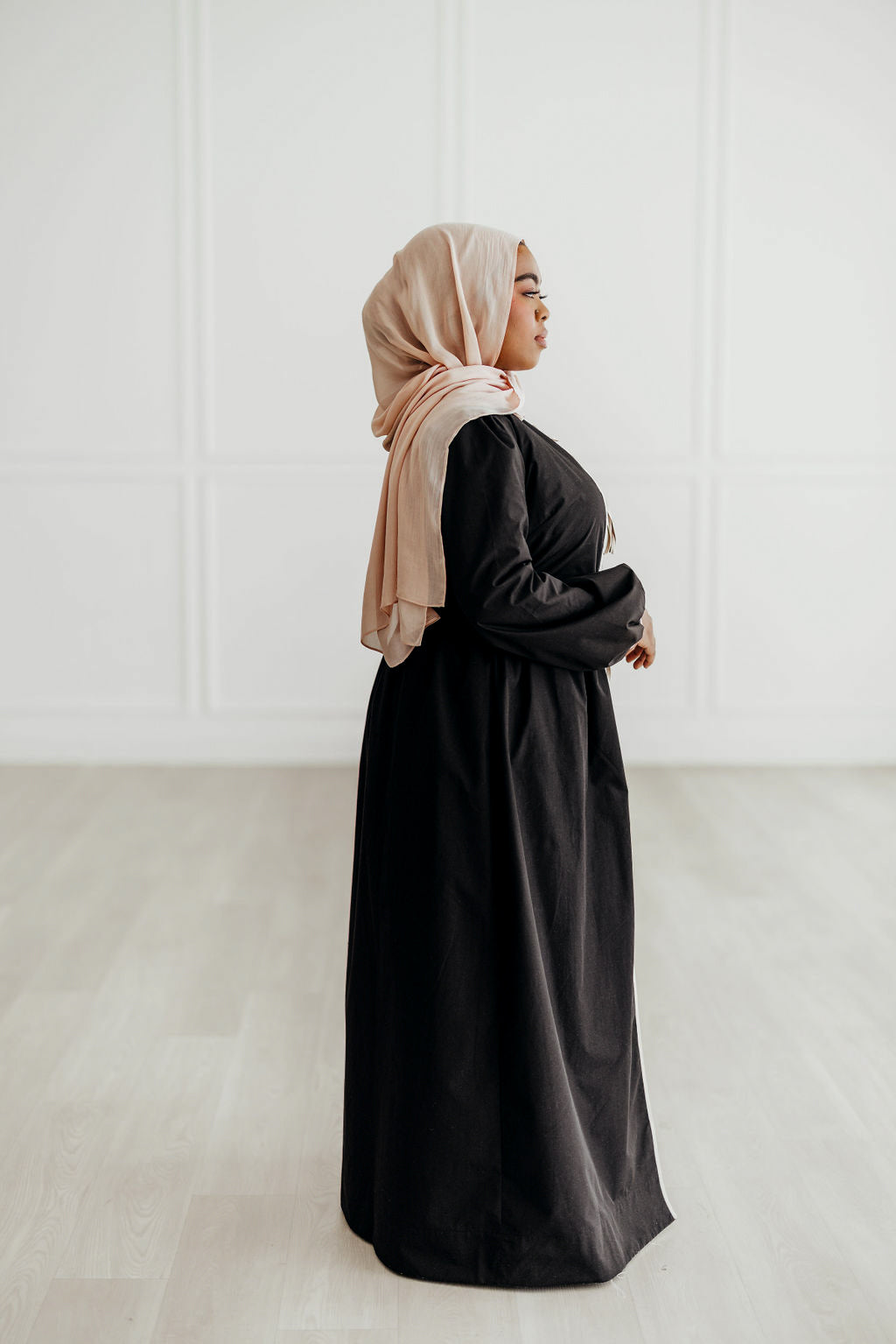 Lara Abaya Set (Onyx)