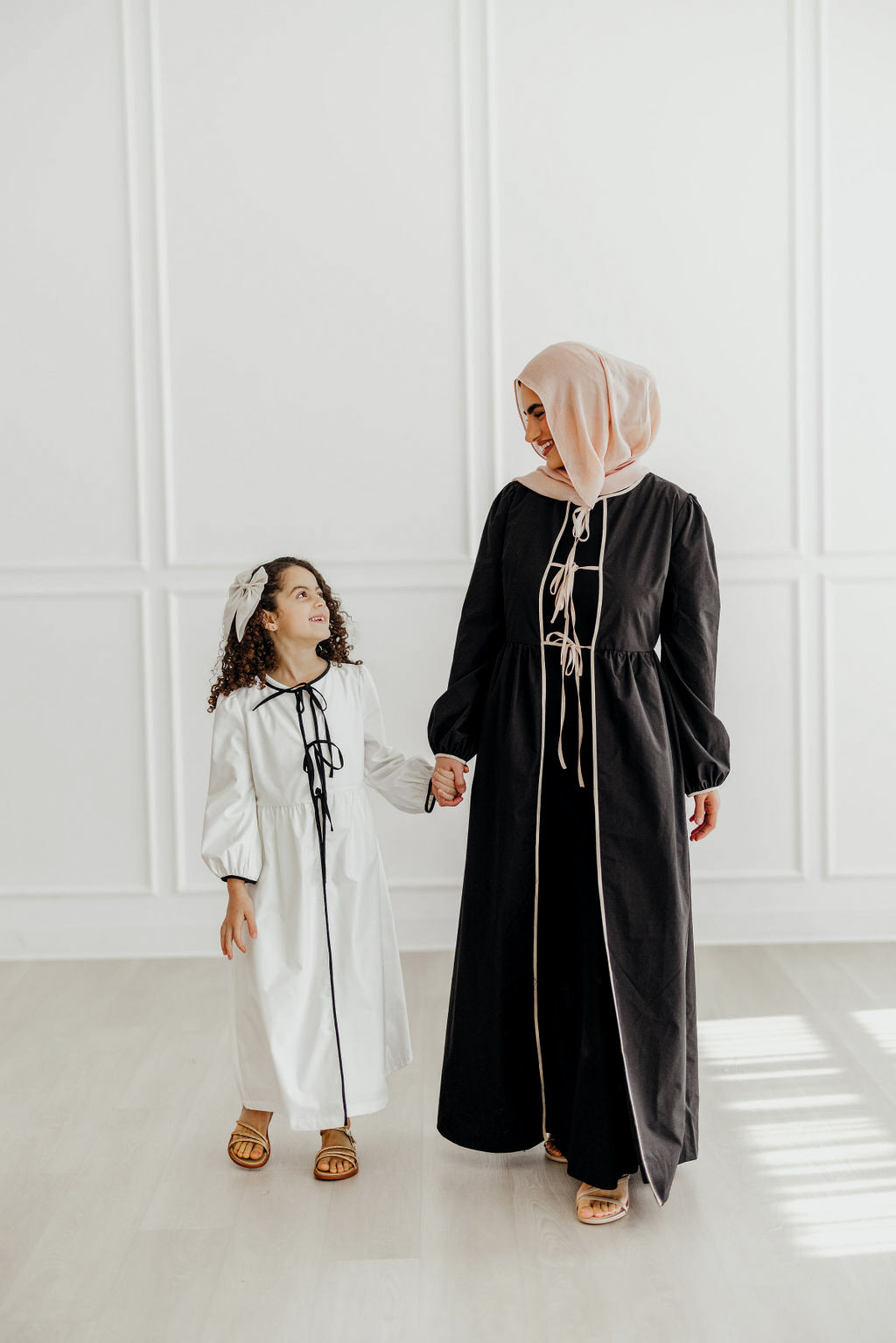 Lara Abaya Set (Onyx)