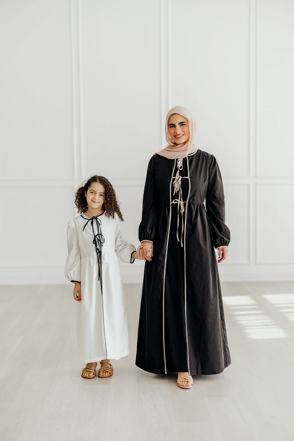 Lara Abaya Set (Onyx)