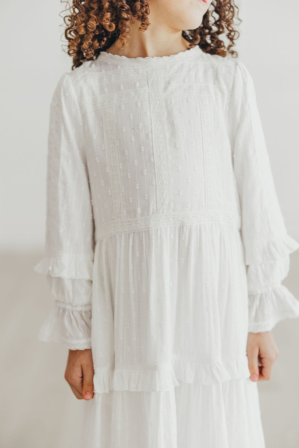 Nora Girls (White Lace)