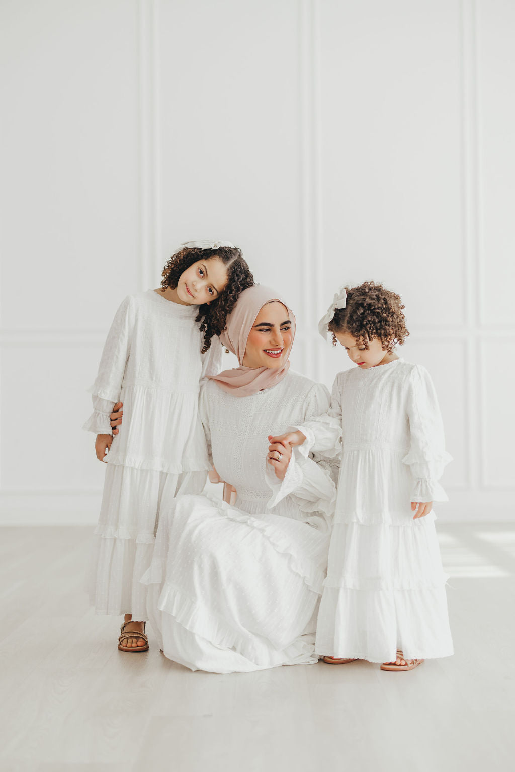 Nora Girls (White Lace)