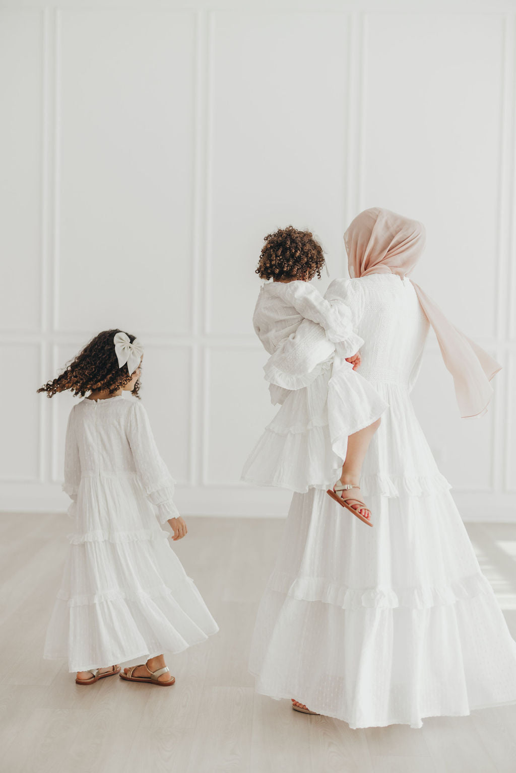 Nora Girls (White Lace)