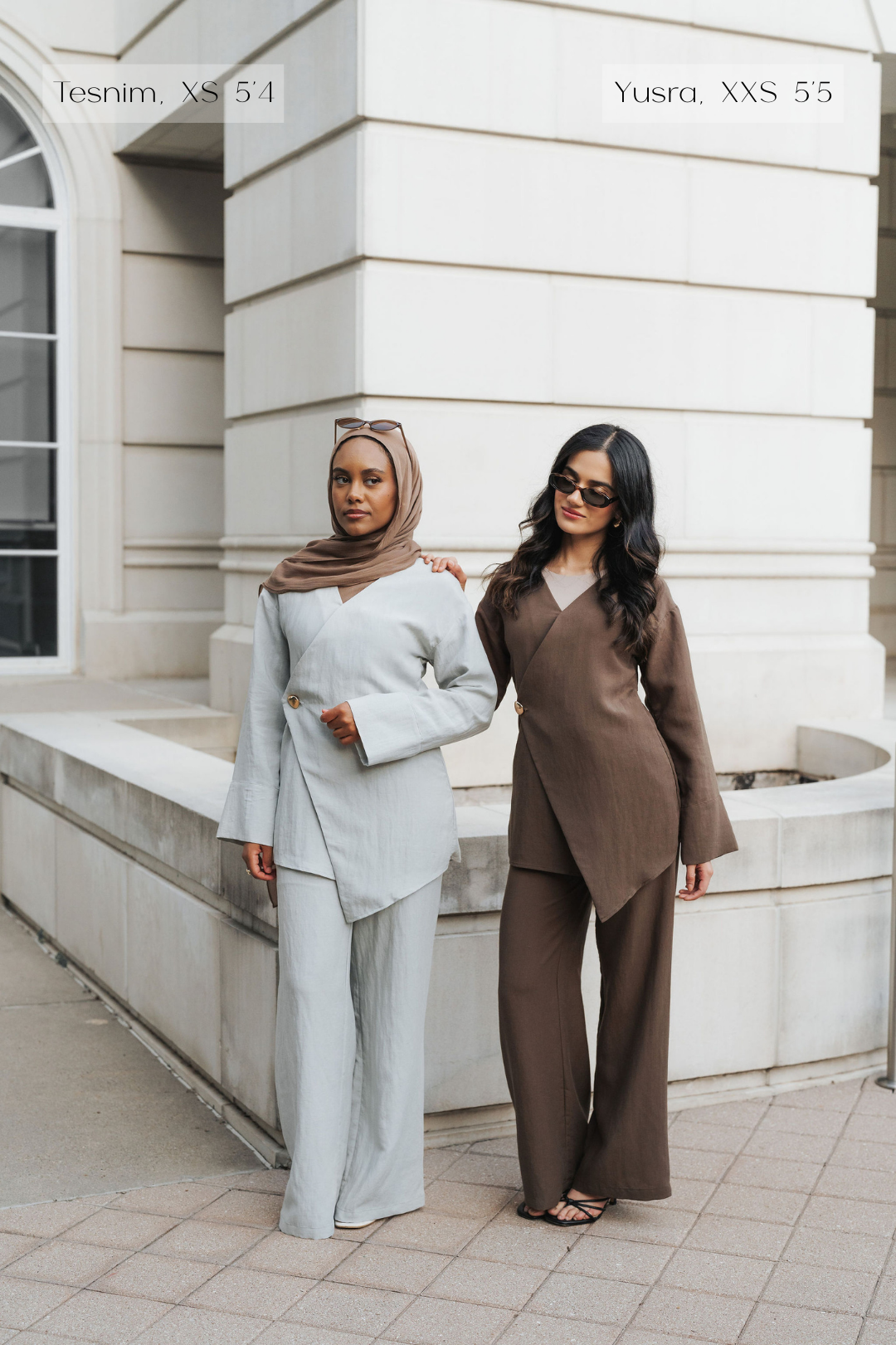 Zaina Top and Pant Set (Mist)