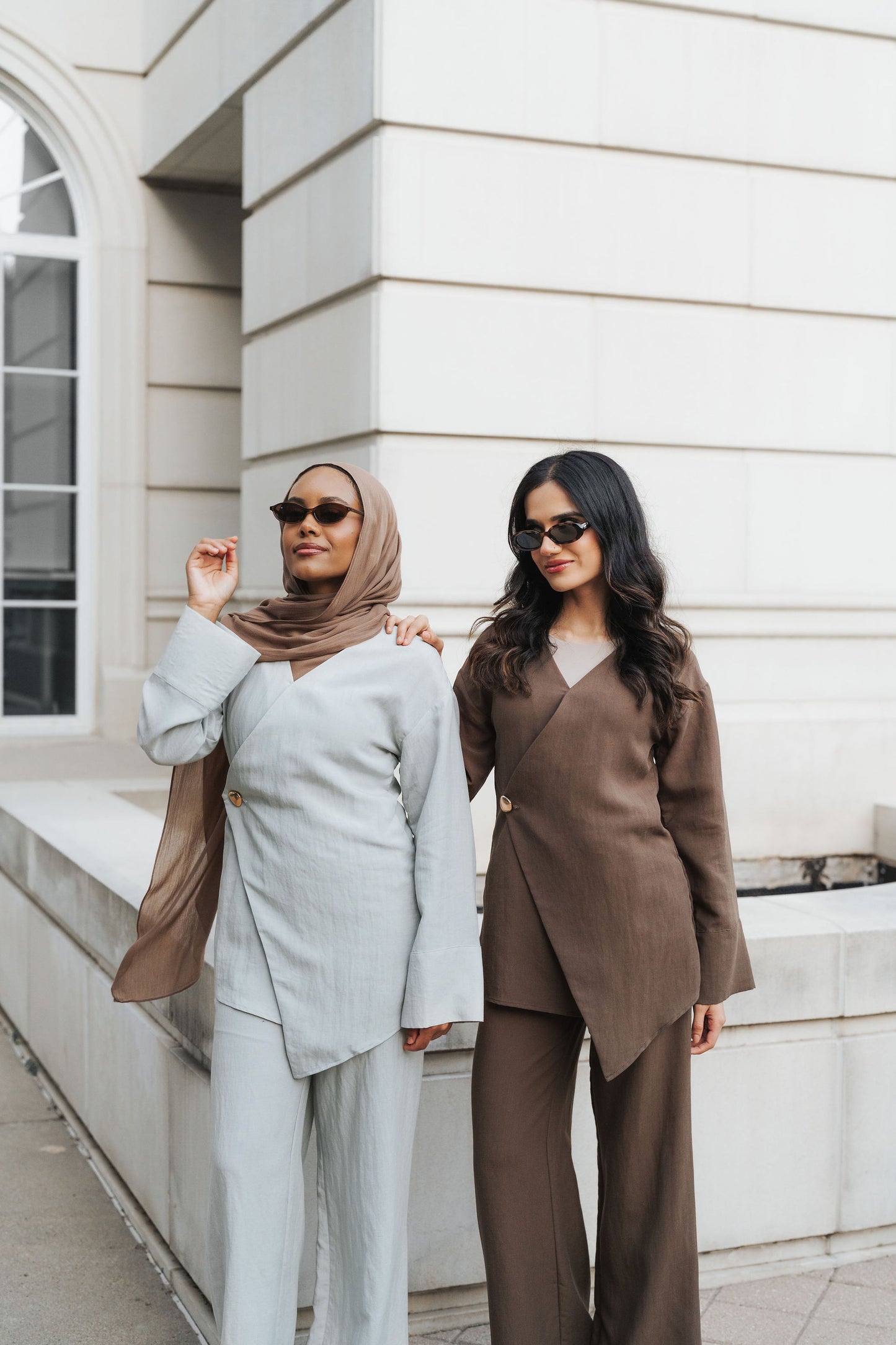 Zaina Top and Pant Set (Mist)