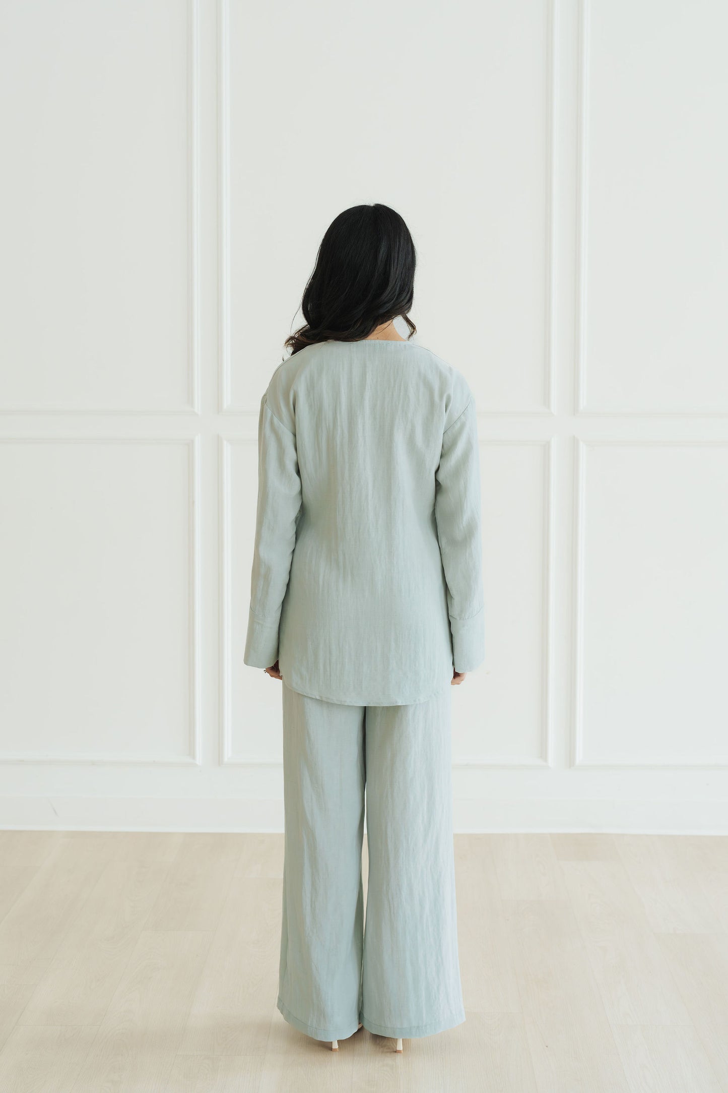Zaina Top and Pant Set (Mist)