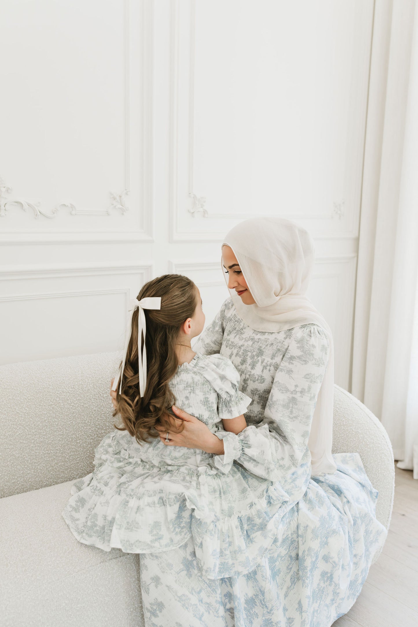 Mini Garden of Noor (Dusty Blue)