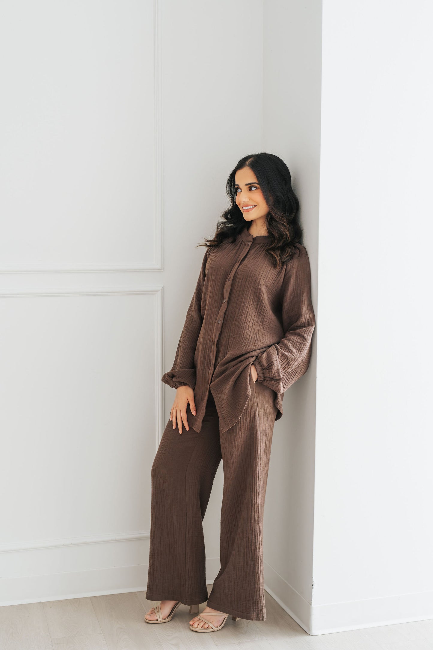 Rima Top & Pant Set (Oak)