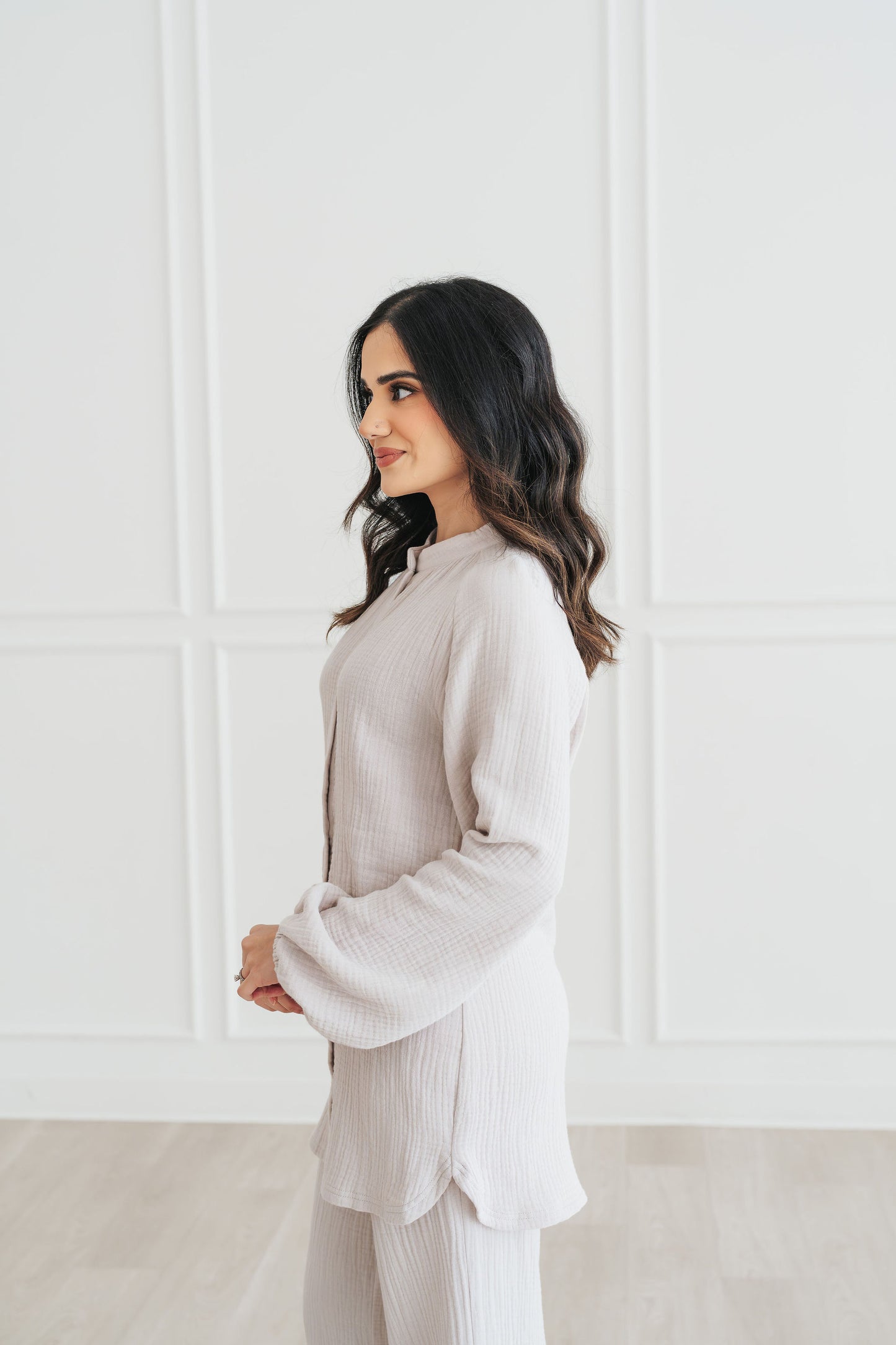 Rima Top & Pant Set (Stone)