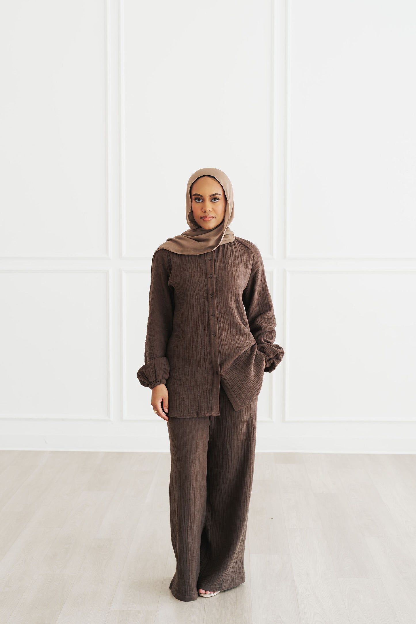Rima Top & Pant Set (Oak)