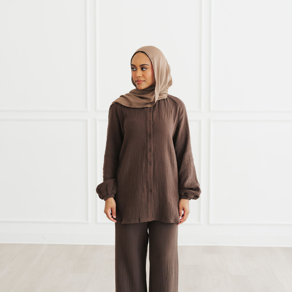 
                      
                        Rima Top & Pant Set (Oak)
                      
                    