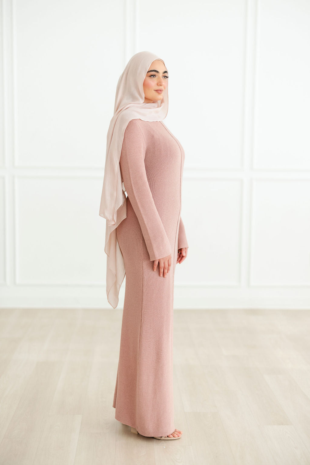 Lileian Dress (Rose Latte)