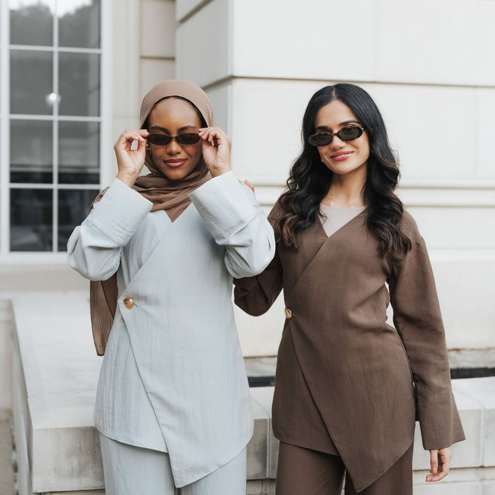 
                      
                        Zaina Top and Pant Set (Truffle)
                      
                    