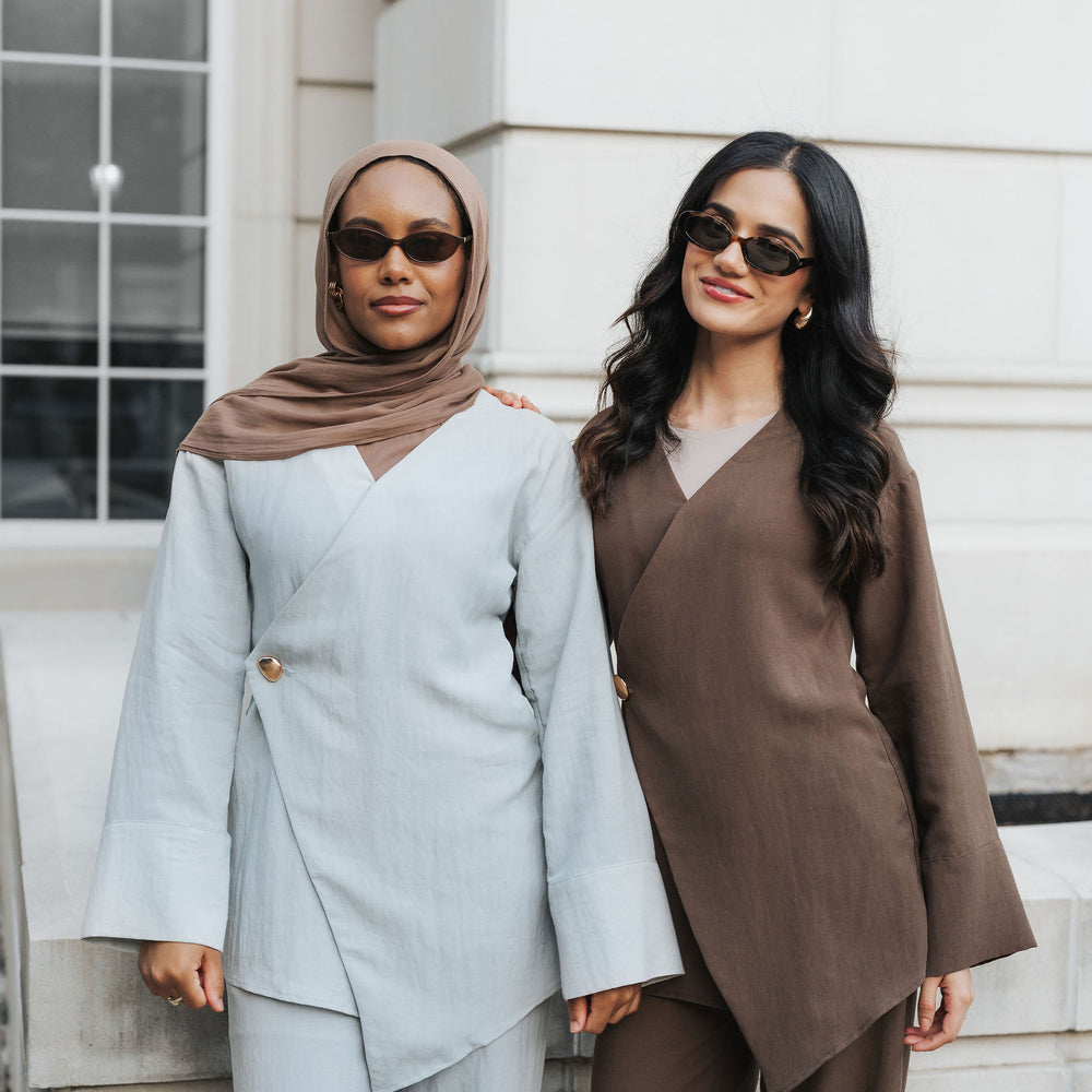 
                      
                        Zaina Top and Pant Set (Truffle)
                      
                    