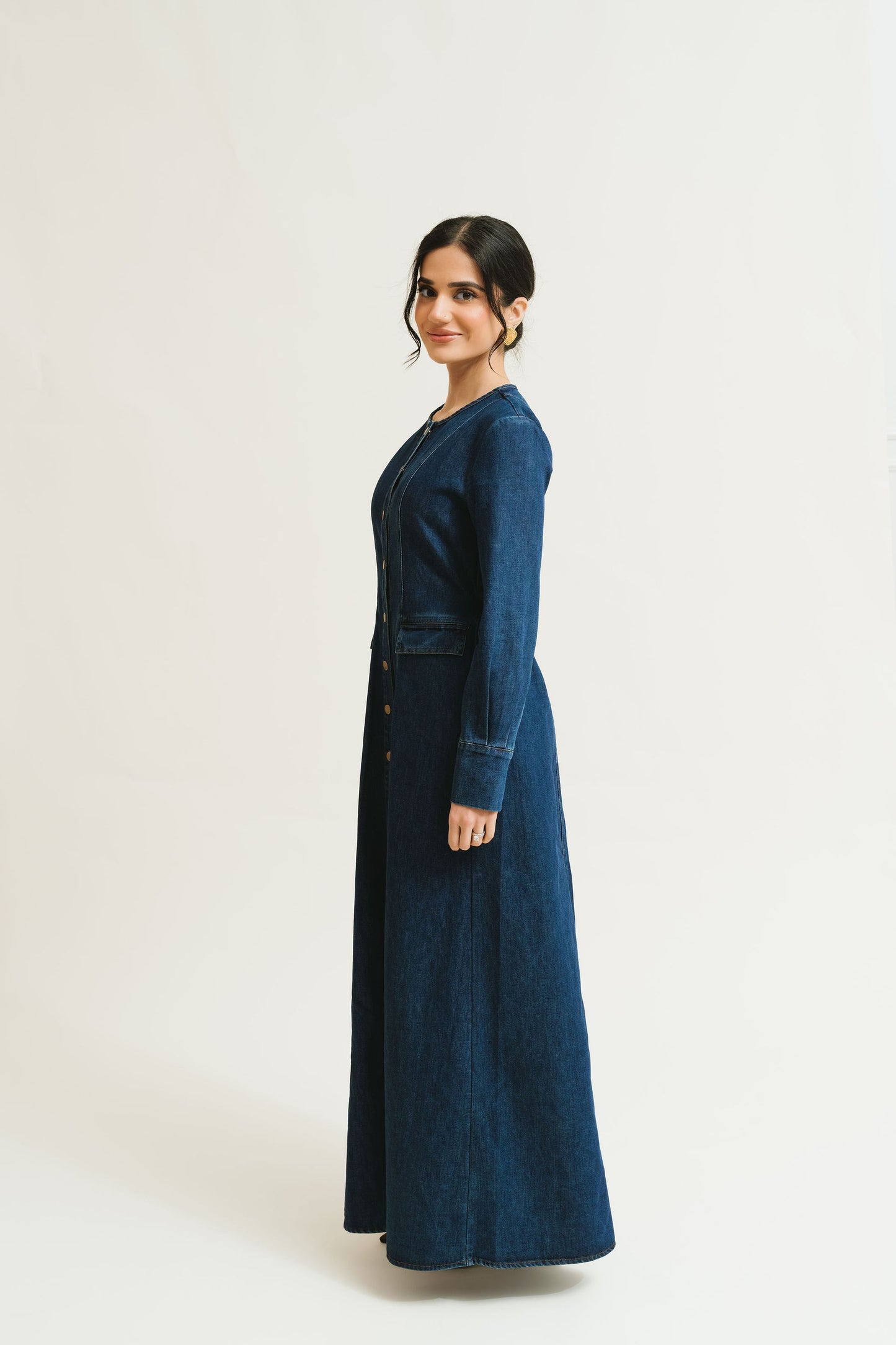 Aliyah Denim Dress