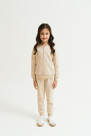 The Mini Signature Tracksuit | Classic Beige