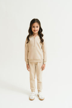 The Mini Signature Tracksuit | Classic Beige