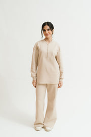 The Signature Tracksuit | Classic Beige