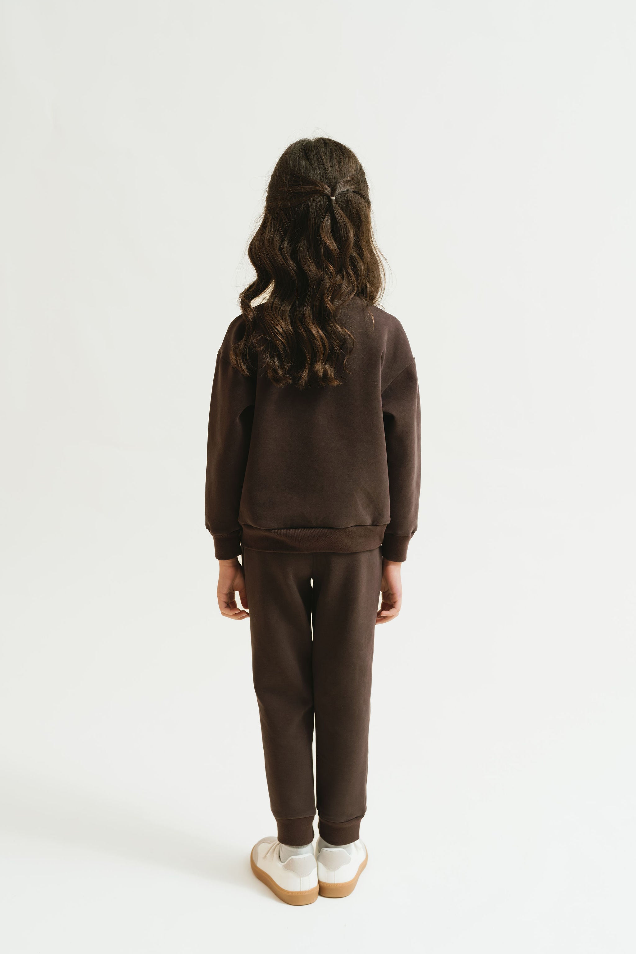 The Mini Signature Tracksuit (Dark Chocolate) – Elaa The Label