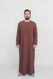 Mens Thobe | Mahogany