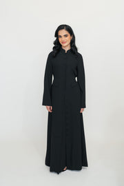 Marah Abaya Set | Midnight