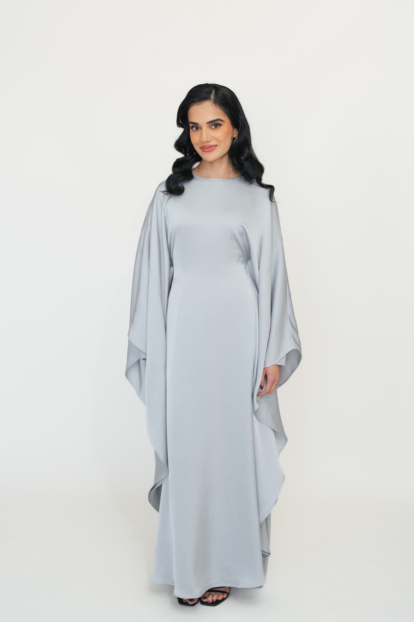 Sahar Butterfly Kaftan (Moonstone Blue)