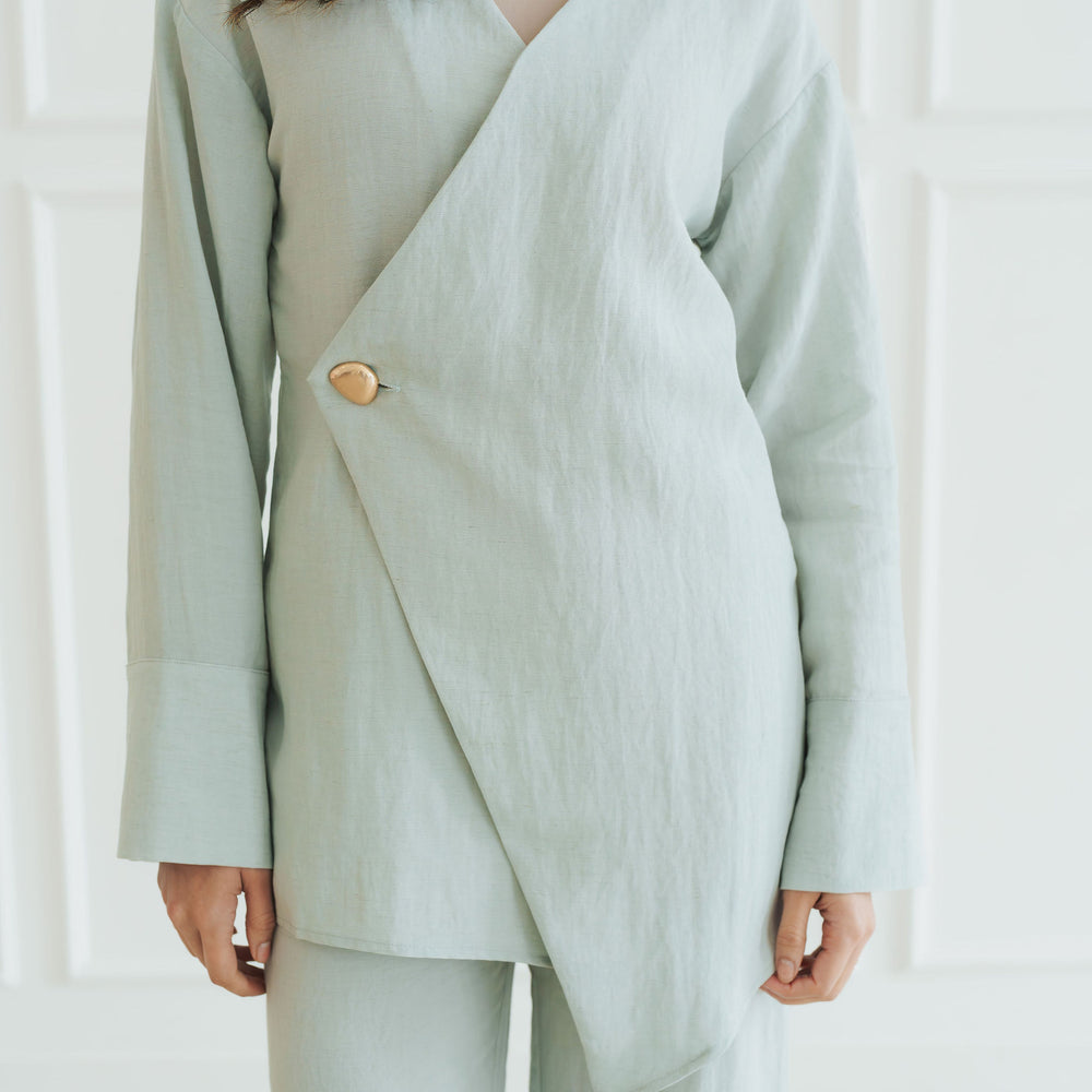 
                      
                        Zaina Top and Pant Set (Mist)
                      
                    