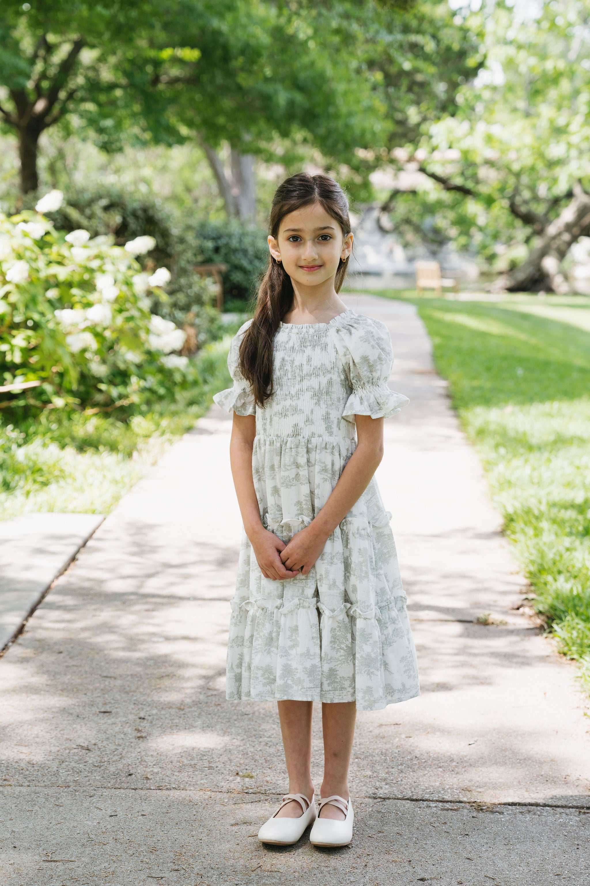 Mini Garden of Noor Blush Pink Dress – Soft, Playful & Comfortable
