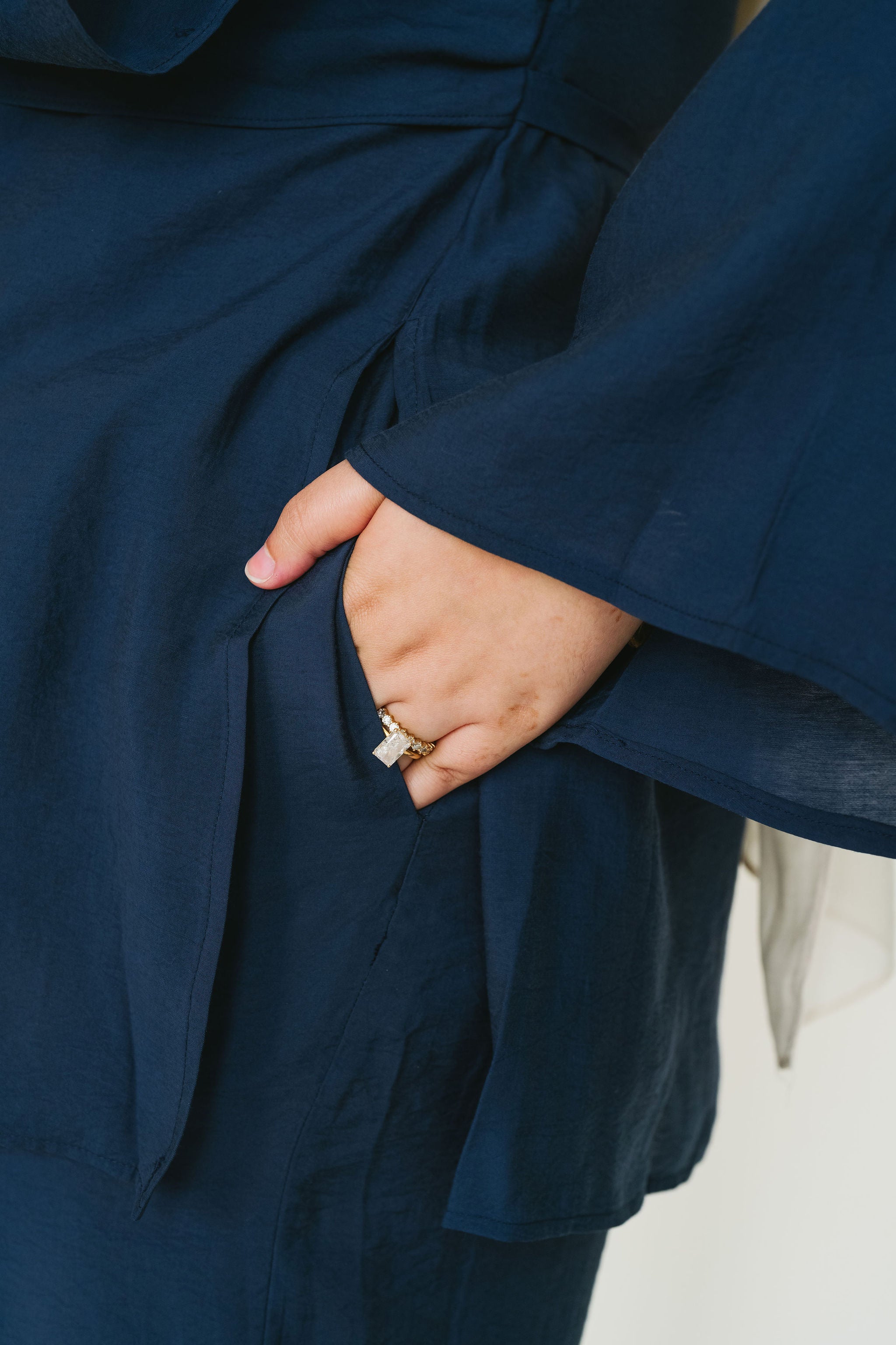 Mira Top & Pant Set (Navy) – Elaa The Label