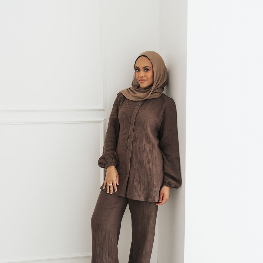 
                      
                        Rima Top & Pant Set (Oak)
                      
                    