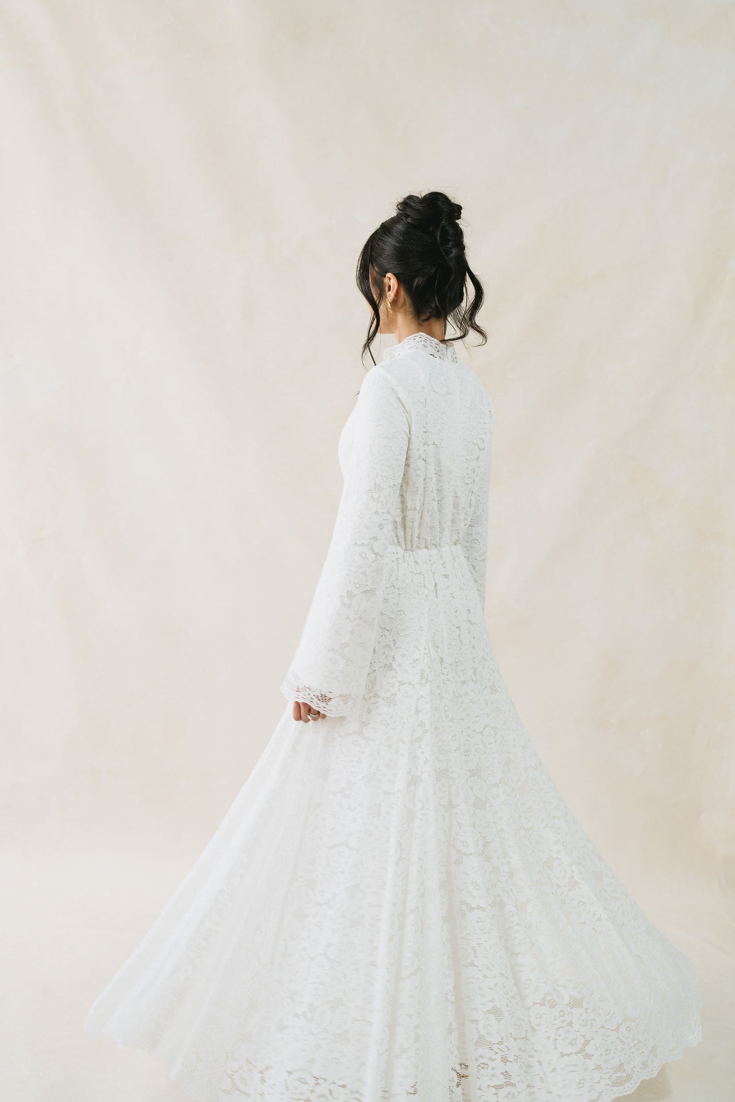 shoshanna laila lace dress LAILANI MAXI DRESS White / 2XL