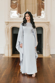 Sahar Butterfly Kaftan | Moonstone Blue