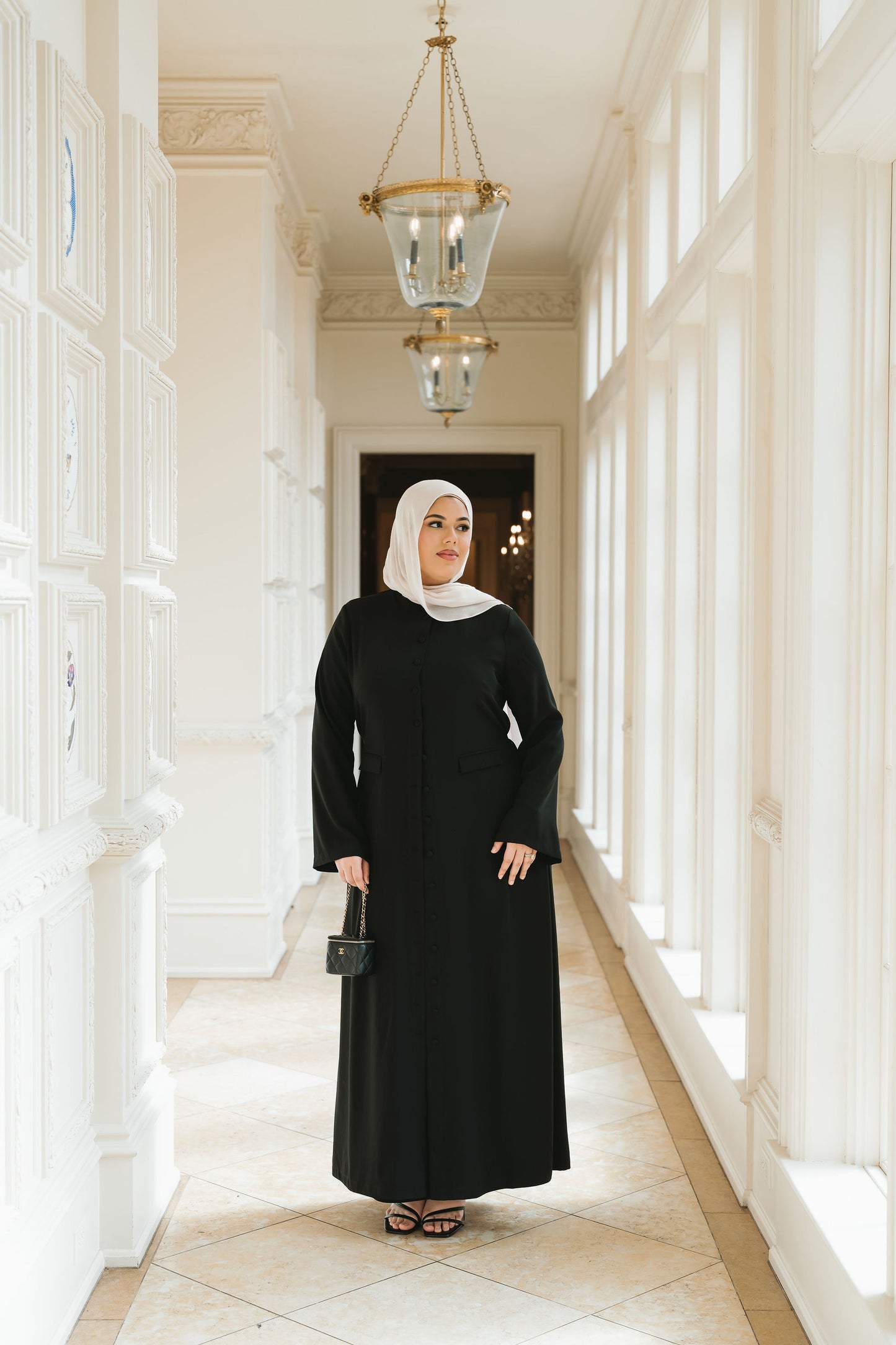 Marah Abaya Set (Midnight)