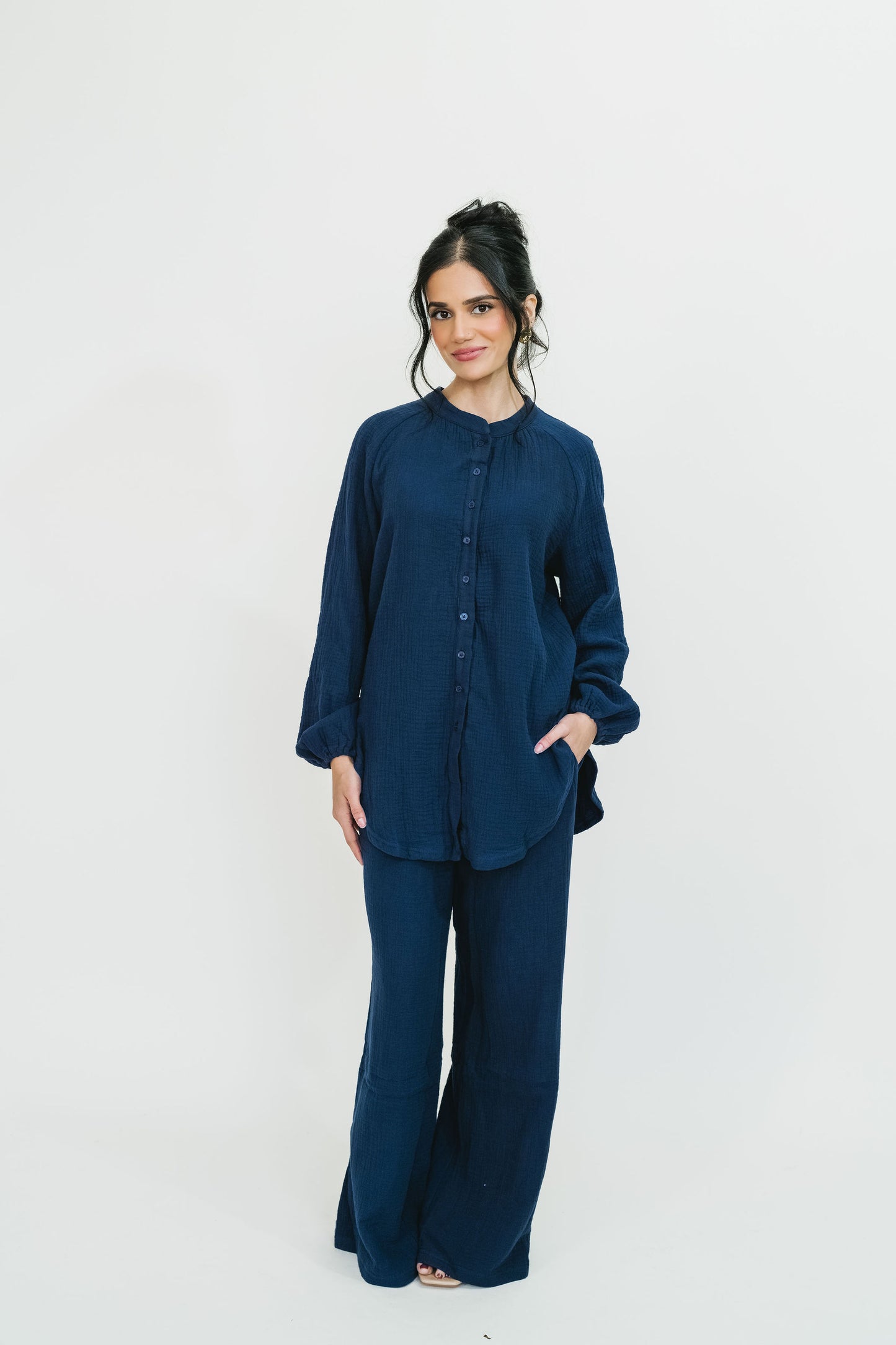 Rima Top & Pant Set (Classic Navy)